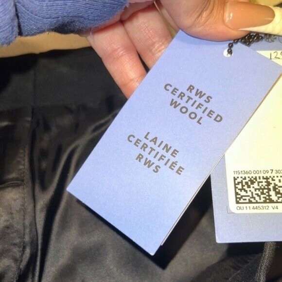 NWT Mugler x H&M Wool Mini Skirt 18 Night Out Going Out Wear Classy Skirt - Picture 8 of 10